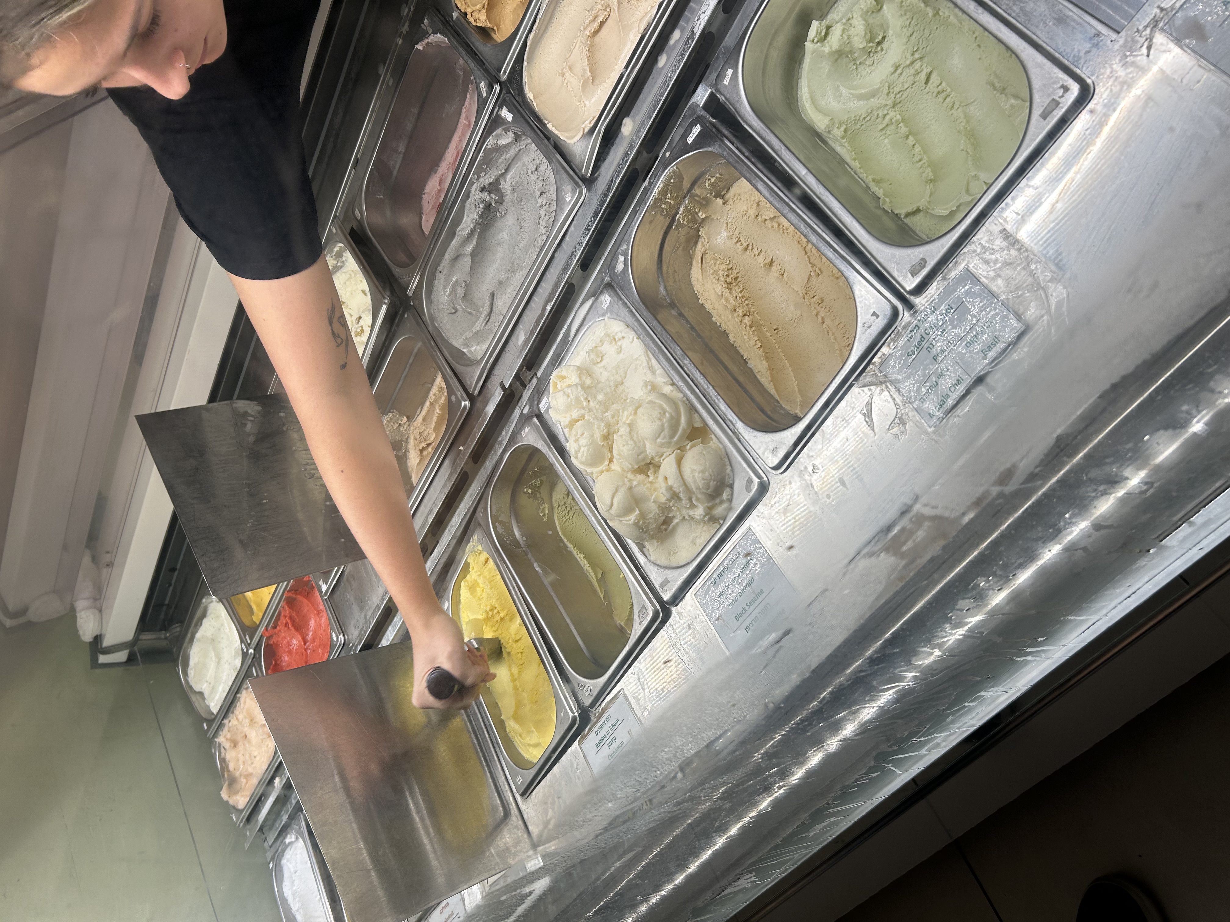 Ice cream at Mousseline