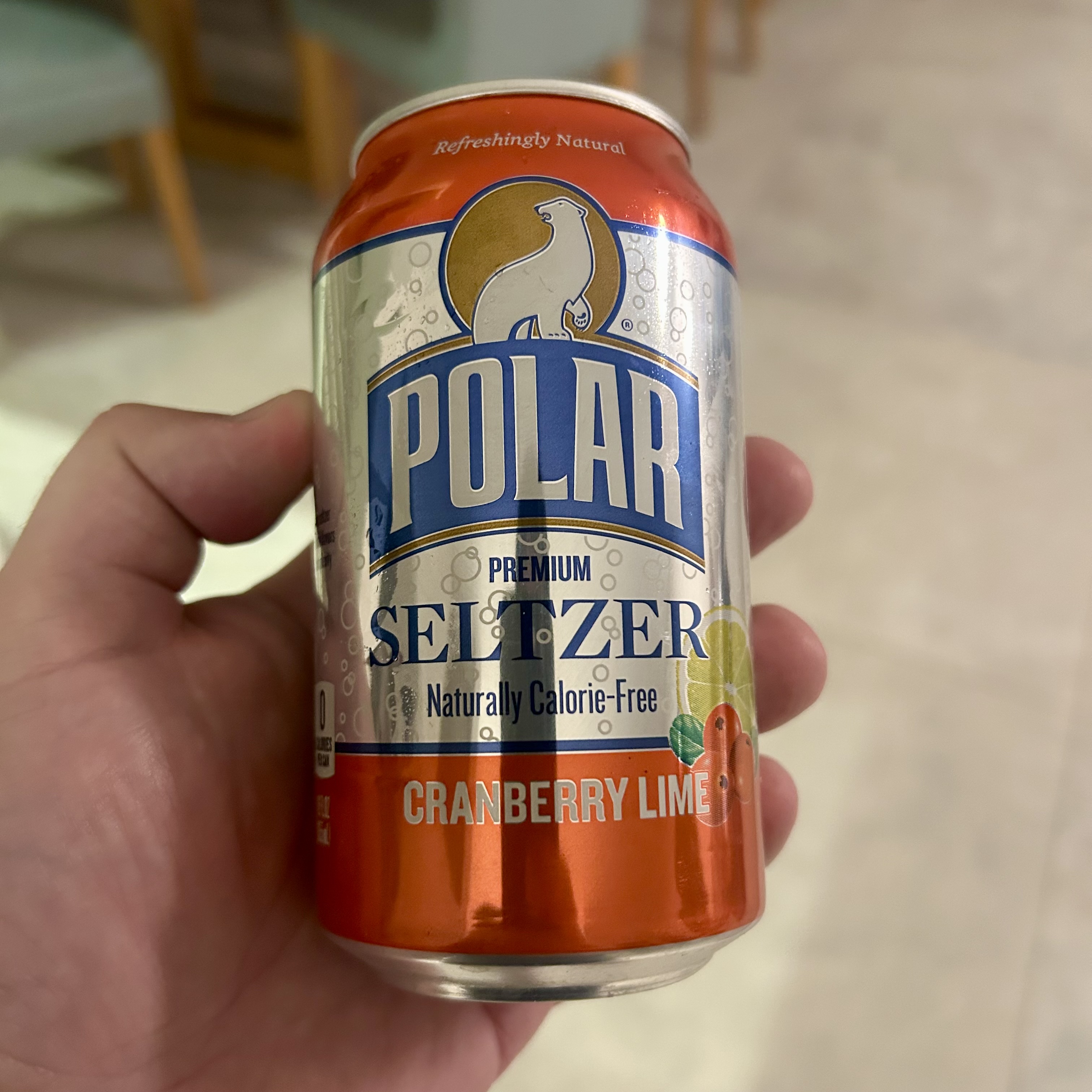 When I want a taste of home, there are cold cans of Polar Seltzer (imported from Worcester, Massachusetts) for sale at Super Hamoshava.