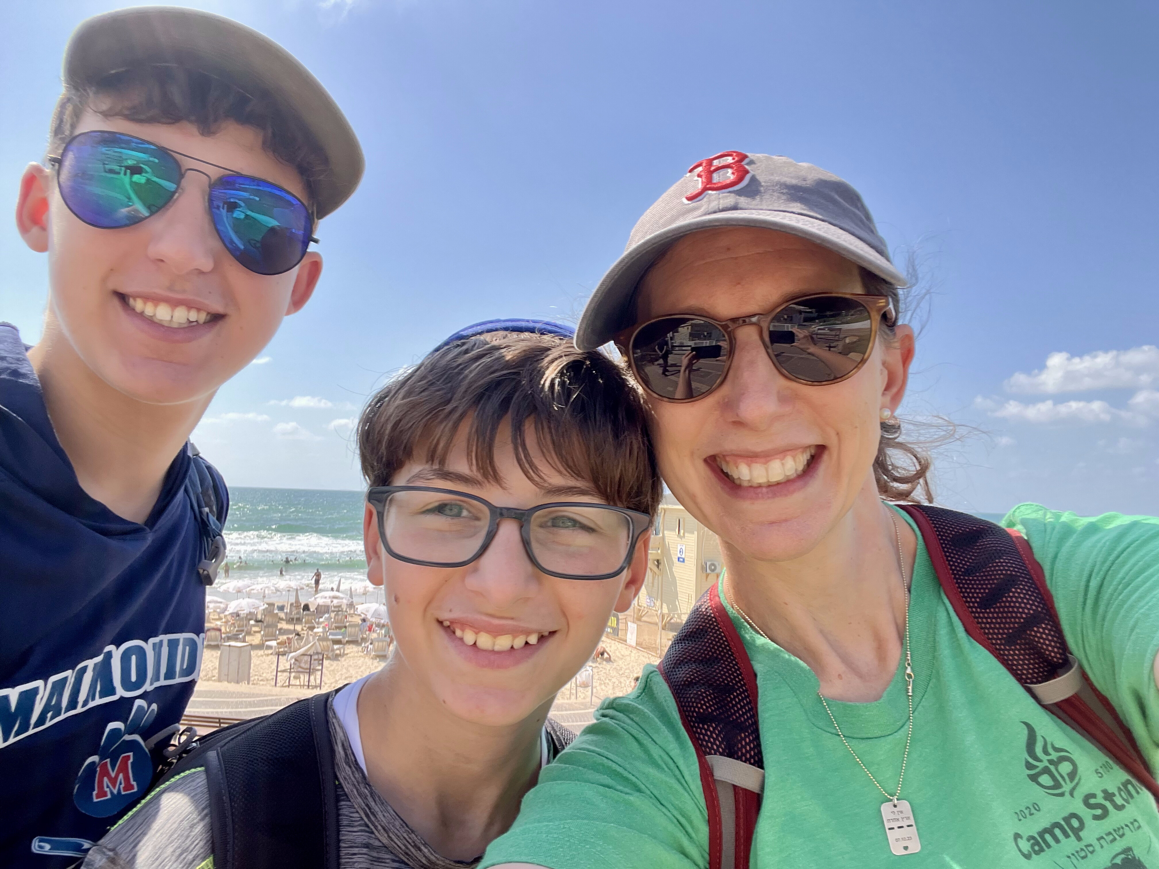 Visiting Hasharon Beach in Herzliya