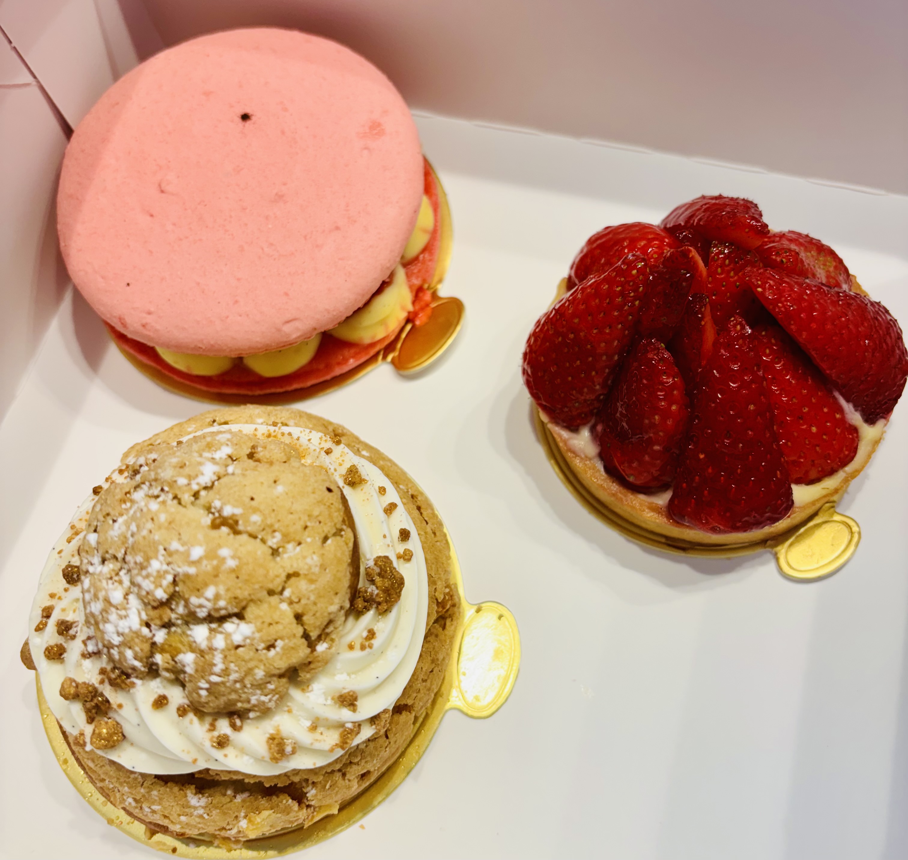 Pre Pesach Patachou pastries!