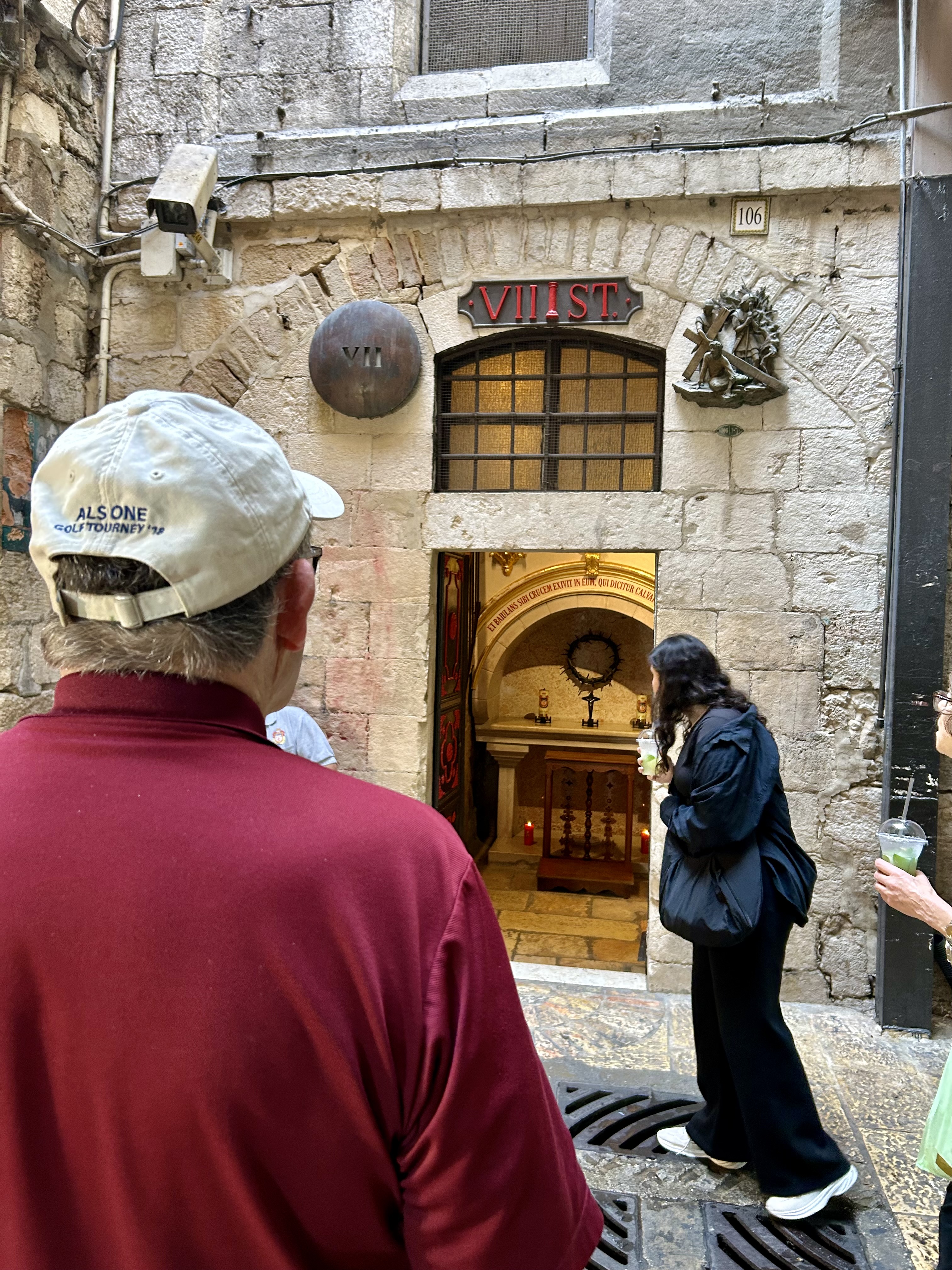 Stations along the Via Dolorosa
