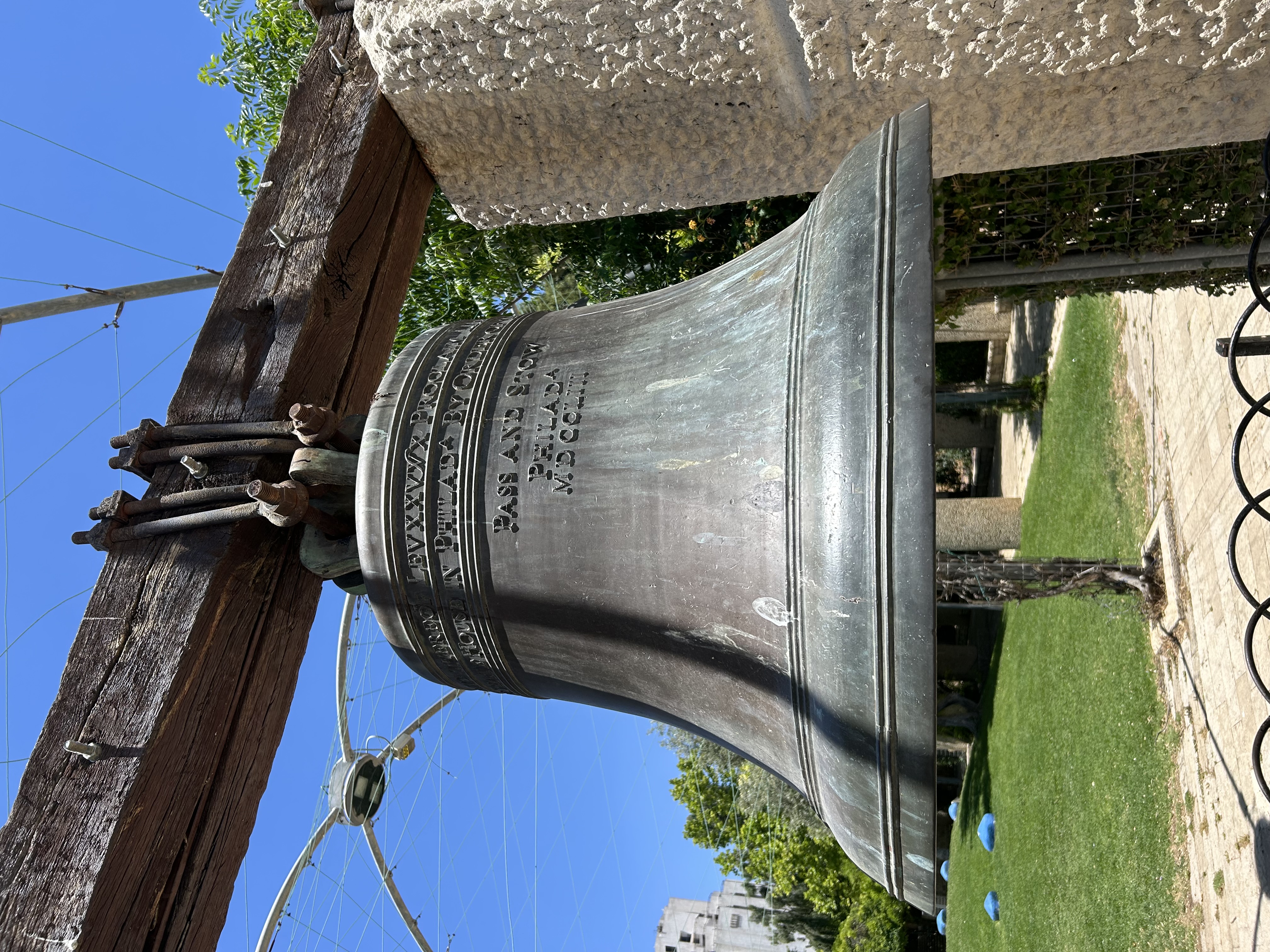 A bit of colonial USA in Liberty Bell Park