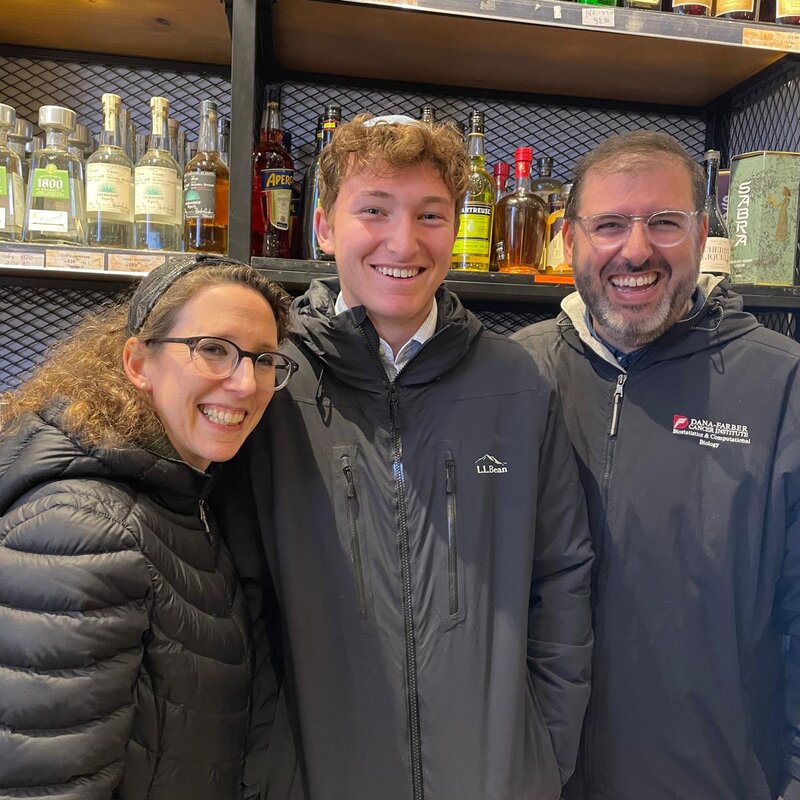 Out at the shuk on Chanukah