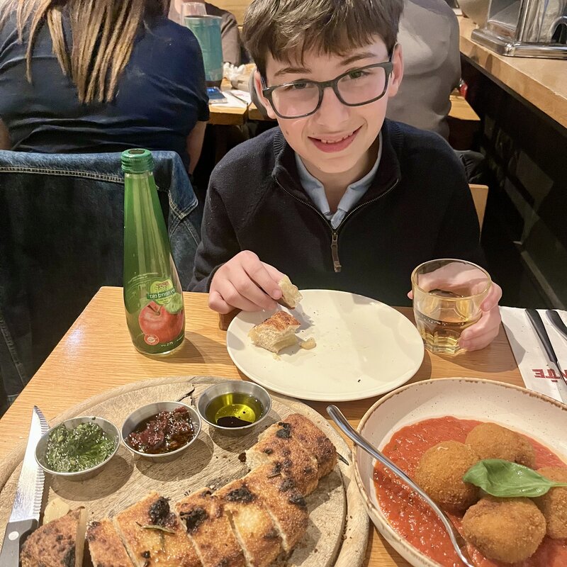 Thursday evening out at Al Dente